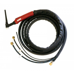 Купить Aurora Горелка TIG 18 320A (100%) M12x1, газ 1/4G, вода 3/8G, 4m-с упр. разъёмами 2-3-5pin в Монаково