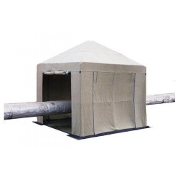Купить Tent Палатка сварщика 3х3 ( м ) Брезент. Усиленный каркас труба 25мм в Монаково